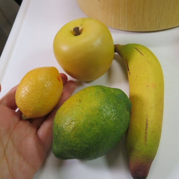 Faux Fruit without wood bowl - Picture 5 of 11